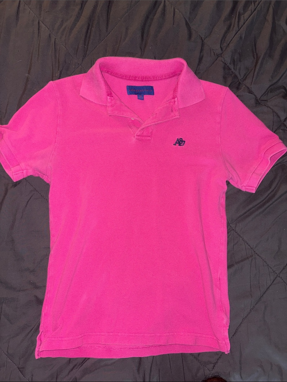 Aeropostale Hot Pink Polo Shirt